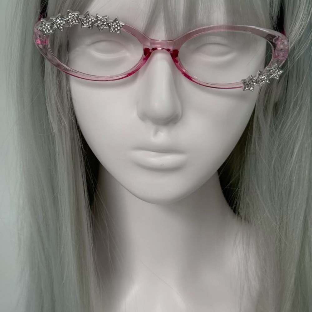 Очки в стиле Y2K с декором в в – обзор и цена Sunglasses Cat Eye