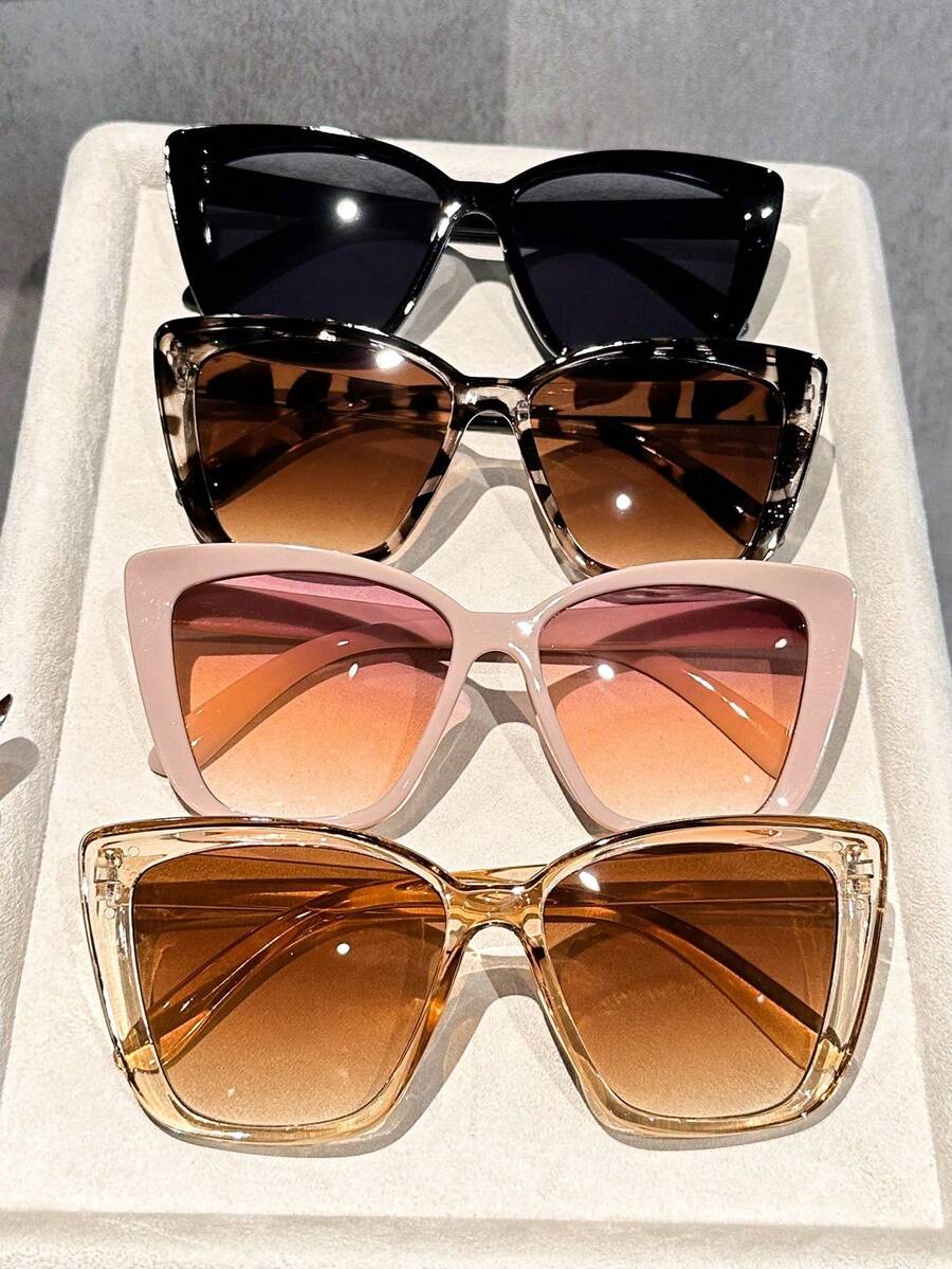 3/4 шт. женских очков с оправо – обзор и цена Sunglasses Cat Eye