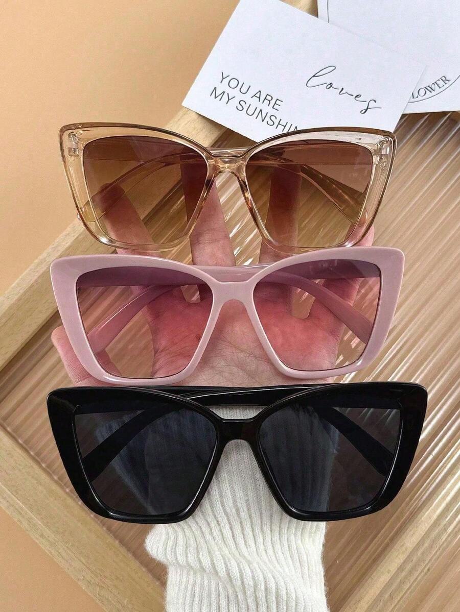 3/4 шт. женских очков с оправо – обзор и цена Sunglasses Cat Eye