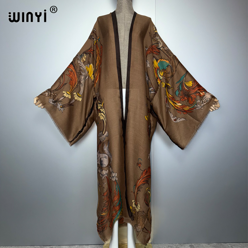 WINYI Африканское бохо-кимоно, – обзор и цена Cover Up Kaftan